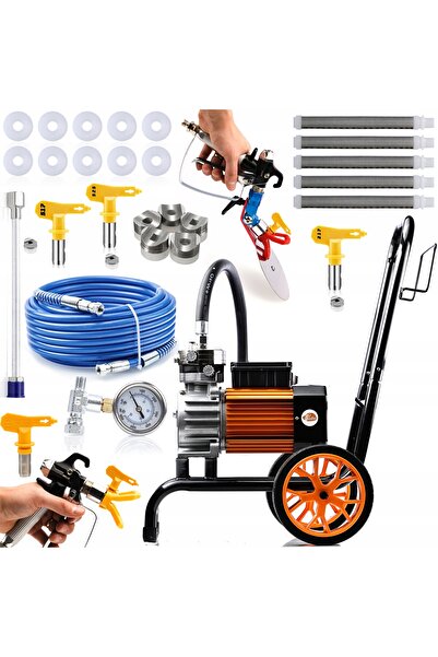 Rosfix Paint Spray Gun 3500W 22MPa 18L/min | Accessory Set Included