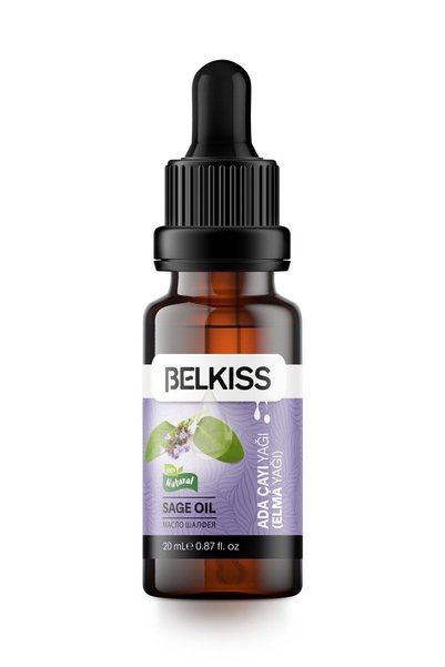 Belkıss زيت المريمية والتفاح المر 20 مل