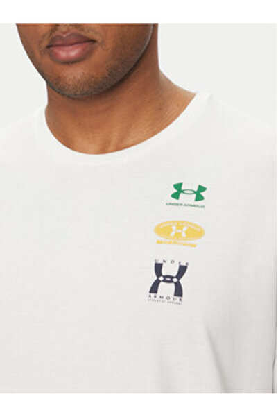 Under Armour Ανδρικό T-Shirt 1390165 Λευκό