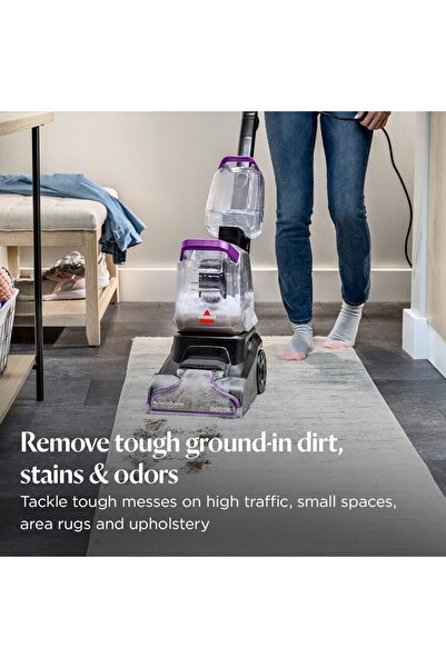 Bissell TurboClean PowerBrush 4085K Carpet Cleaner + 2 Multi-Surface Cleaning Formulas