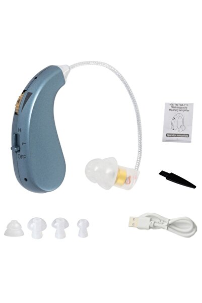 Flippy Rechargeable BTE Behind-the-Ear Hearing Aid, Set of 2 (Left & Right), European Standard, with