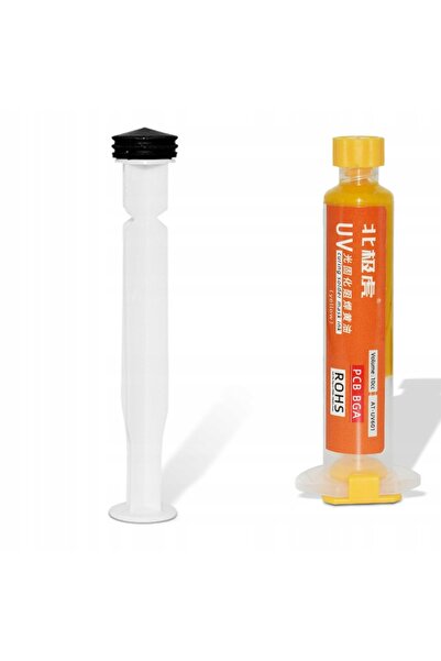 Rosfix UV Soldermask Set 10ml with Piston + UV Lamp | Orange, 5V USB