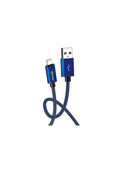 KAKU Data and Charging Cable (KSC-967), USB-A to Lightning, 18W, 2.4A, 1m, Blue