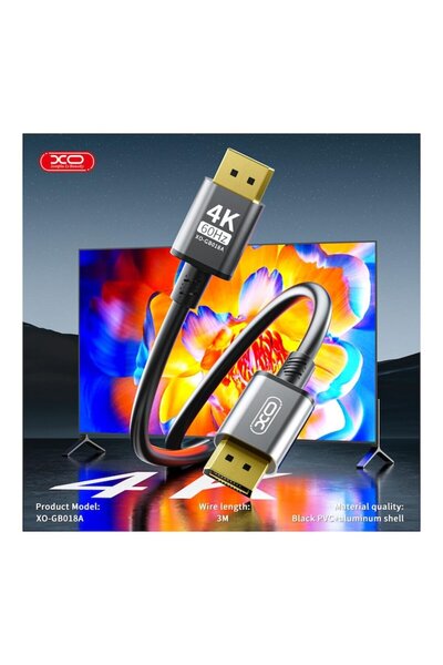 Xo Audio and Video Cable (GB018B), HDMI to HDMI, HD 4k, 5m, Tarnish