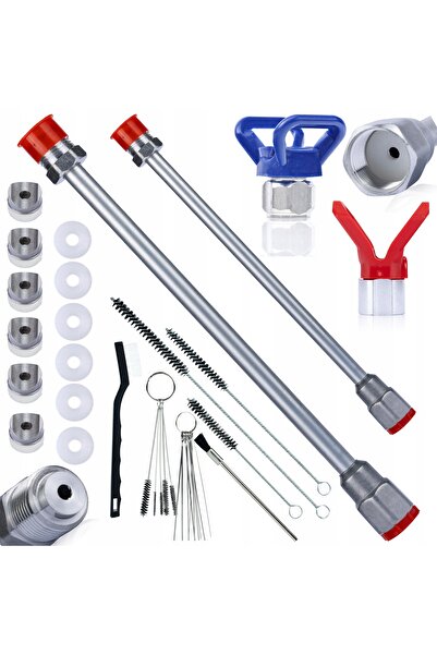 Rosfix Set Lancă Pistol Vopsit 100+50cm | 290 Bar, Filet 7/8", Accesorii Incluse