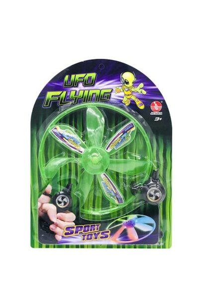 Toy Lampă de noapte pentru copii cu bază cu elice, verde