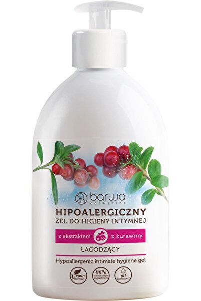 Barwa Cosmetics Gel hipoalergenic pentru igiena intima cu merisoare Barwa Cos...