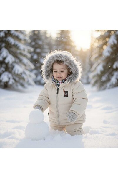 Bestway ve Diğeri معطف شتوي للأولاد بعمر 6/15 سنة بغطاء رأس