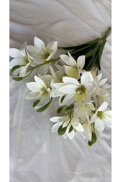Z&B FLOWERS Yapay Islak Manolya Vazo Çiçeği Dekor Çiçeği Süs çiçeği