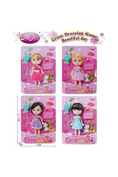 The Toy Păpușă cu accesorii – pantofi și geantă, rochie frumoasă, violet