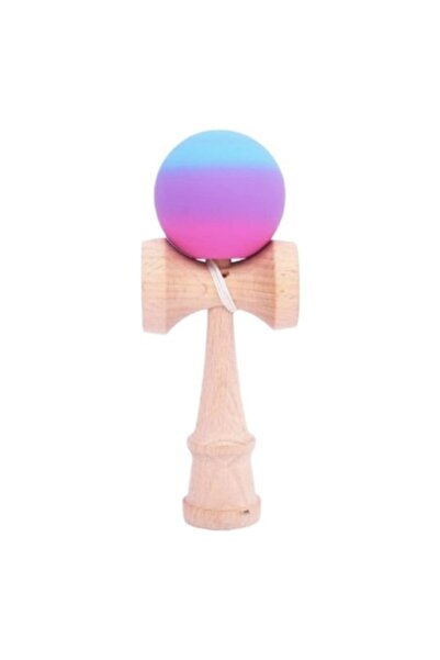 MASHASHOP Kendama, Joc de îndemânare, mov/multicolor