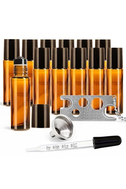 zioda smart essentials Set 12 Recipiente Sticlă 10ml Roll-On,