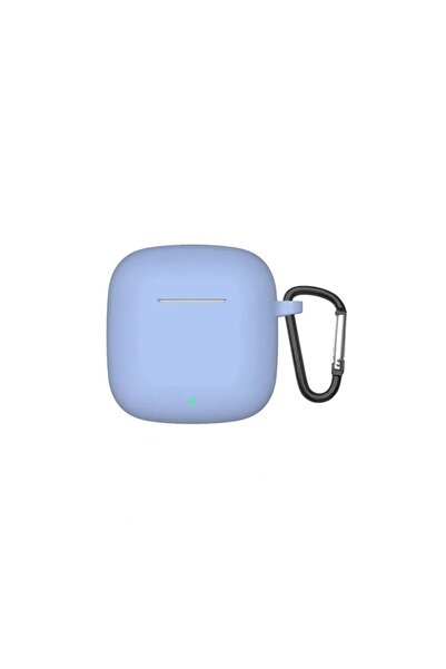 Gpack Huawei FreeBuds SE 4 ANC Uyumlu Kılıf Mat Kancalı Silikon SF13 Mavi