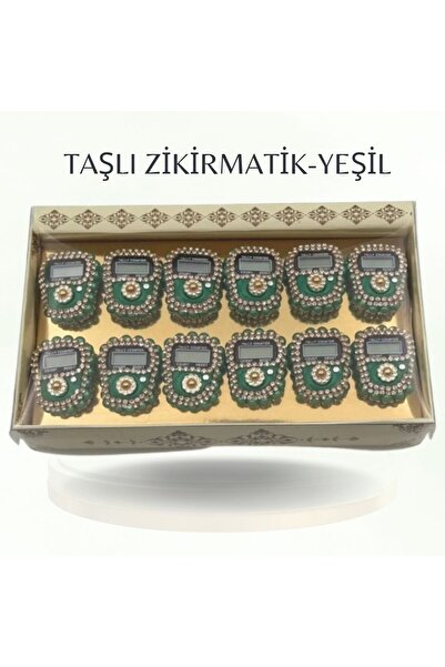 OBRNHOMEN Taşlı Zikirmatik Sunumluk Dağıtmalık Hediyelik Tesbih Zikir Sayacı ...