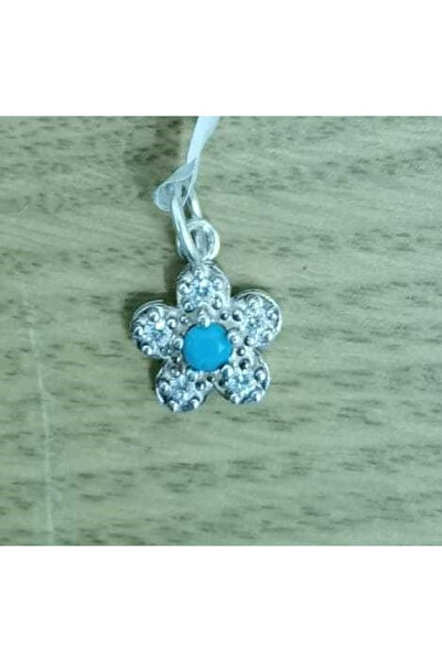 Flippy Pandantiv din Argint 925, Jolie Silver, Model Floare Cu Pietre, 0.9 g,...
