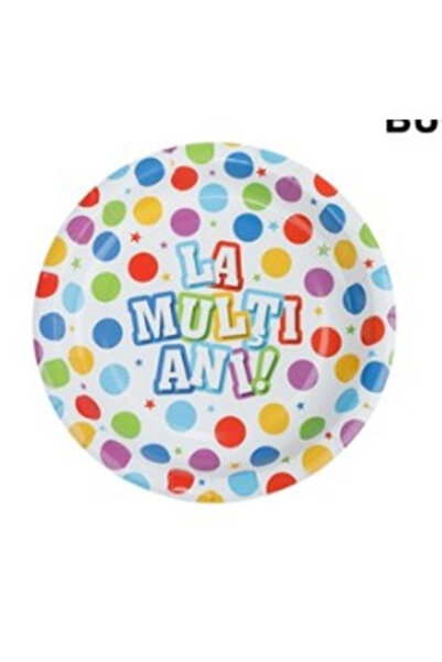 Flippy Set 10 farfurii de Unica Folosinta, 17 cm