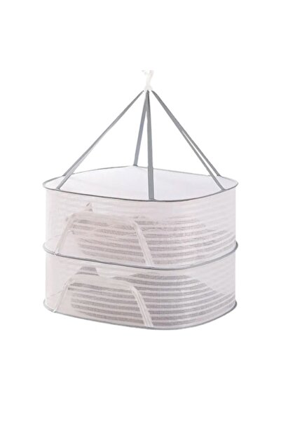 zioda smart essentials Textile Suspended Basket, Zioda Smart Essentials®, Ventilation Mesh for Air Drying Plants, Fruits,