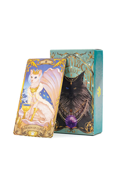 Choice8 مجموعة أوراق التارو TK05K المكونة من 78 ورقة، تتضمن أوراق التارو الخا...