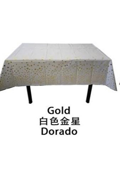 Flippy Fata de masa din folie metalica, alb+137*183cm