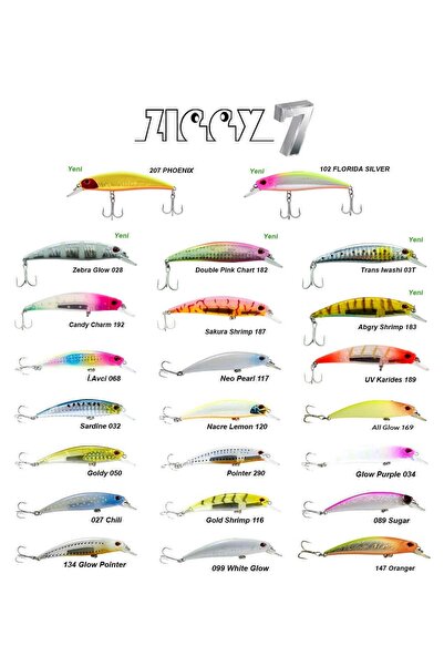 Fujin Ziggy 7cm 9.6 gr Sinking LRF Suni Balık