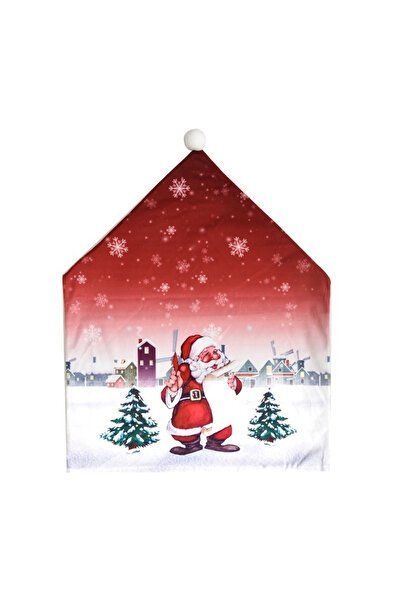 Toolsy Husă de scaun Flippy, temă de Crăciun, textil/poliester, 61 x 47 cm, r...