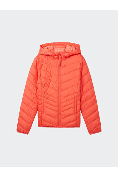 Tom Tailor Denim Γυναικείο Μπουφάν Ελαφρύ 1035807 Κόκκινο