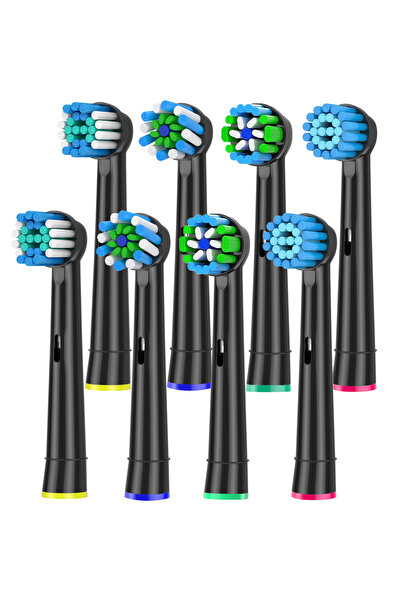 Choice1 مجموعة رؤوس فرشاة أسنان مكونة من 8 قطع متوافقة مع فرشاة الأسنان الكهر...