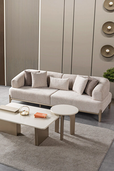 Eymense Zümrüt Üçlü Koltuk