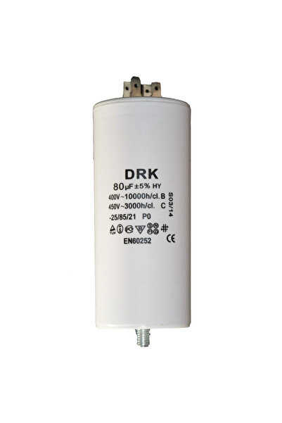 drk Condensator 80µF 400V-450V