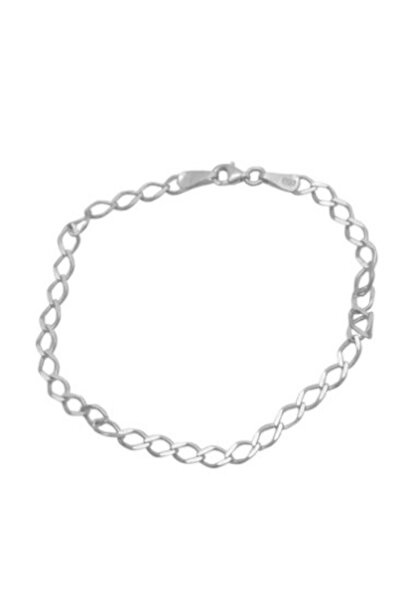 Flippy Bratara din Argint 925 Unisex cu Zale Ovale