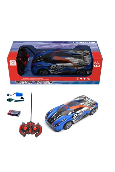 Toy Mașină cu telecomandă, Super Racing cu viteză maximă, funcții, lumini și ...