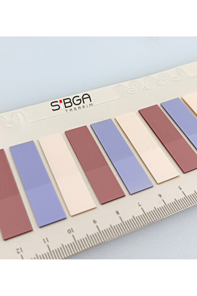 sibga tasarım Transparent Colored Postit Post-it Post It.Bookmark Bookmark Postit Sticker Note Paper 200 Sheets