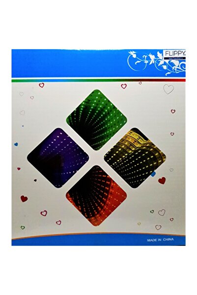 Flippy Light Decoration with USB Cable, Flamingo Model, Cool White, 17 cm