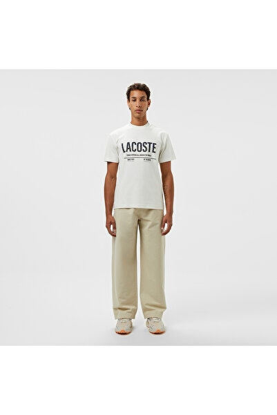 Lacoste Erkek Relaxed Fit Bej Pantolon