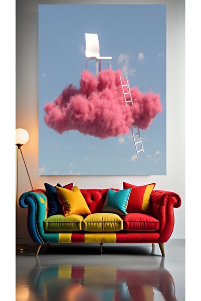 özkacar ZİRVE TEK KİŞİLİKTİR V1 Tablou pe pânză pentru decorarea casei, peret...