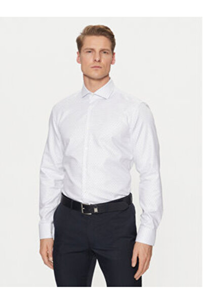 BOSS Men's Shirt 50533039 White