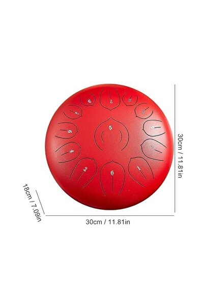 MegArya Steel Tongue Drum Percussion Instrument -Handpan Drum with Bag And Mallets