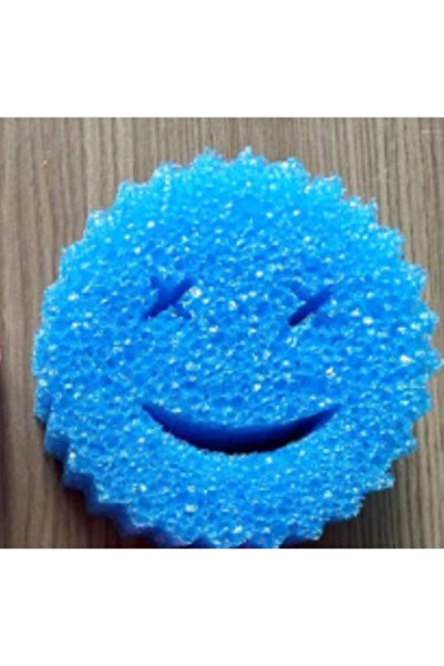 Flippy Burete de Vase, Flippy, Rotund Model Smiley Face, 10x4 cm, Albastru