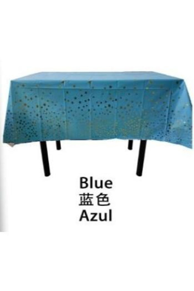 Flippy Fata de masa din folie metalica, albastru+137*183cm