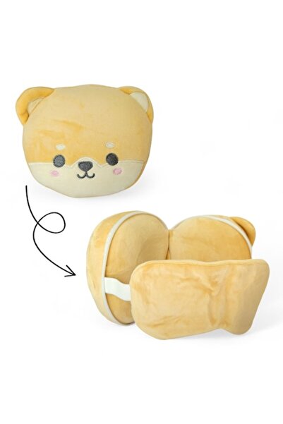 zioda smart essentials Set 3in1 travel pillow for kids, Zioda Smart Essentials, ergonomic design with sleep mask and toy