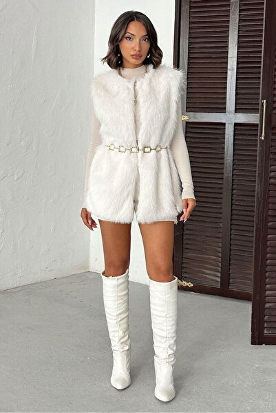 Lady Pixie Faux Fur Vest