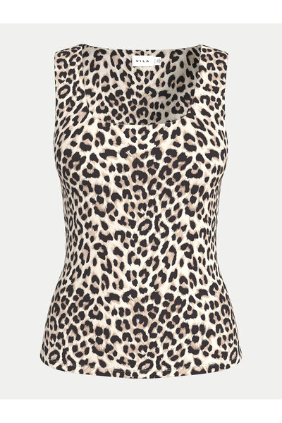 VILA Γυναικείο Μπλούζα 14106850 Καφέ