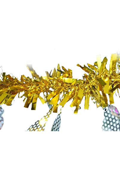 Toolsy Beteală de Crăciun, Flippy, aurie, dimensiuni: 2 m x 11 cm x 9 cm mate...