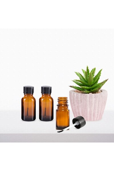 zioda smart essentials Set of 3 glass containers, 5ml brush, smart essentials® zioda