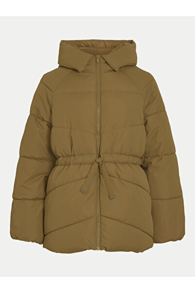 VILA Γυναικείο Χειμερινό Μπουφάν 14098374 Καφέ