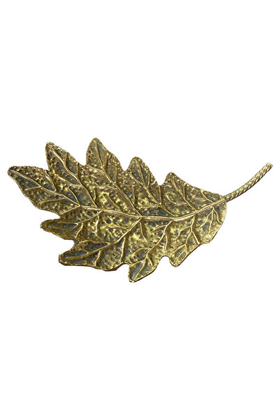 PANALI METAL YAPRAK DEKOR BÜYÜK 75 x 45 cm