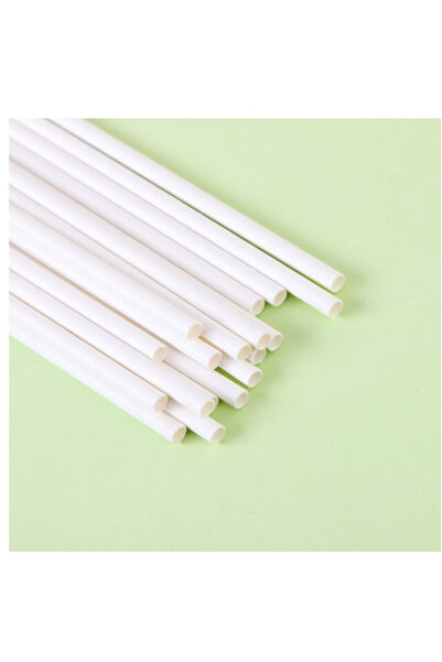 Flippy Set 100 paie din hartie 20 x 0.6 cm, albe