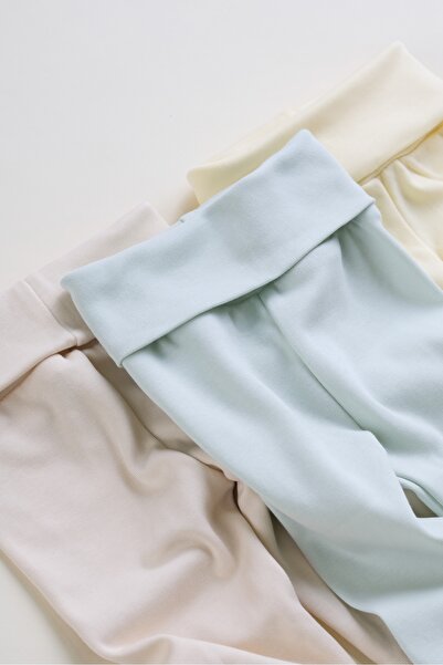 Bondberro 3-Piece Set High Waist Newborn and Baby Tights