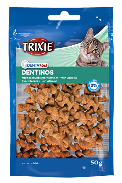 Trixie Recompense Pentru Pisici, Denta Fun, Dentinos Cu Vitamine, 50 g, 4266