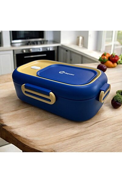 FixPoint Δοχείο αποθήκευσης και μεταφοράς τροφίμων από ανοξείδωτο ατσάλι Navy Blue 550 ml P-1391